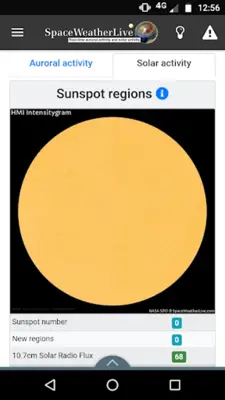 SpaceWeatherLive android App screenshot 18